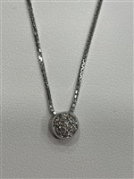 Collier Salvini Femme in Or blanc Diamante 0.10 Ct SDB24091 - SDB24091